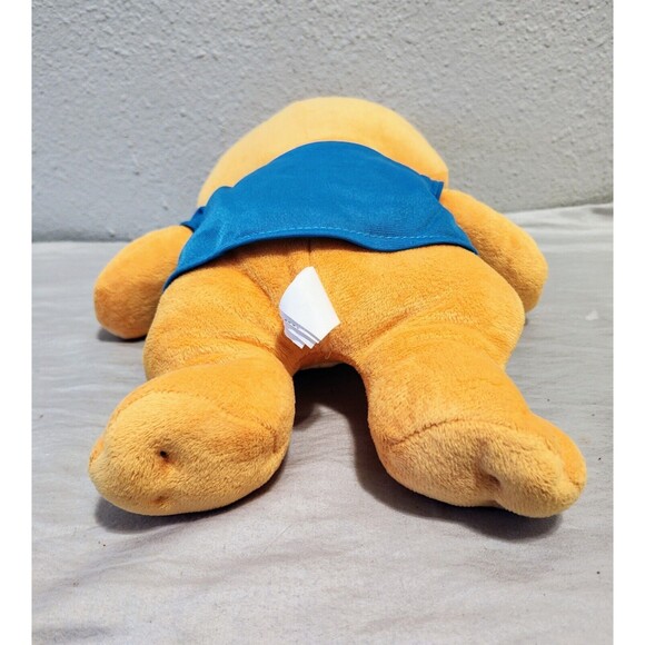 KELLYTOY #10 Stewart Haas Nascar Yellow Bear Blue Shirt Stuffed Animal Plush 1 - Picture 4 of 11